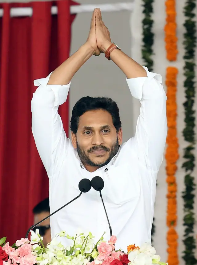 आंध्र प्रदेश के मुख्यमंत्री जगन मोहन रेड्डी