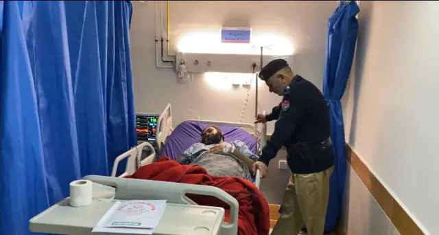 پشاور دھماکے کے زخمی
