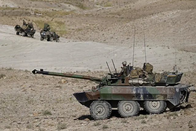 AMX-10RC в Афганистане