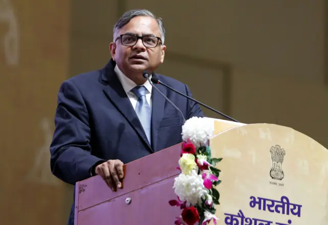 टाटा समूह के चेयरमैन एन चंद्रशेखरन