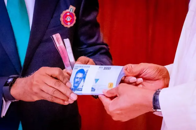 New naira notes