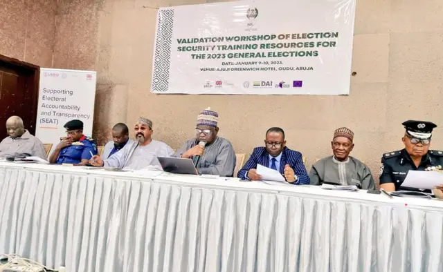 Ọgbakọ ndị Inec banyere nchekwa