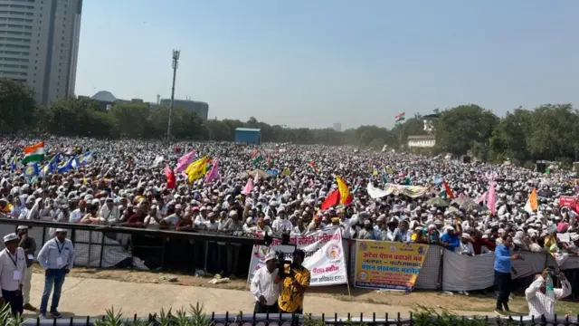 रामलीला मैदान पेंशन रैली