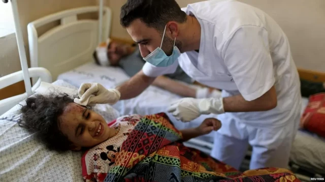 গাজার একটি হাসপাতাল (ফাইল ছবি)