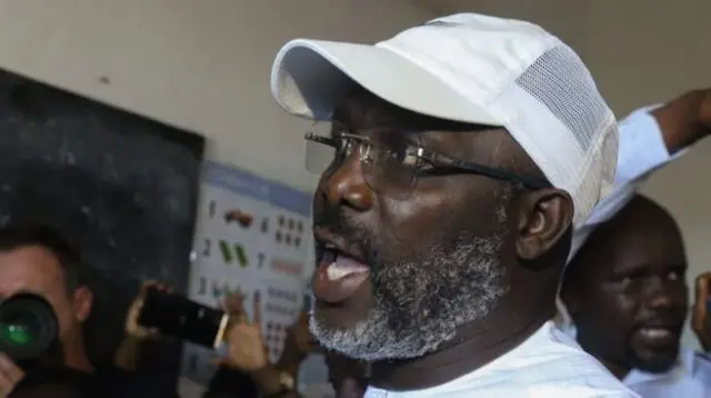 George Weah anagombea muhula wa pili madarakani
