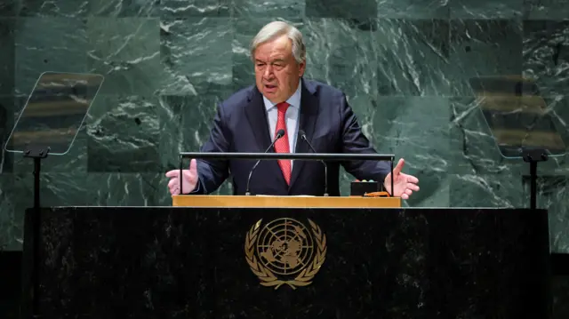 صورة أرشيفية لأنطونيو غوتيريش