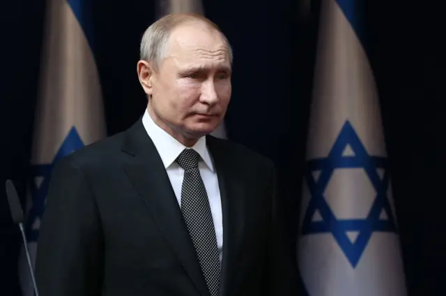 Putin waa'ee haleellaa Israa'el keessaa yoo dubbatan ''hamaadha'' jedhan.