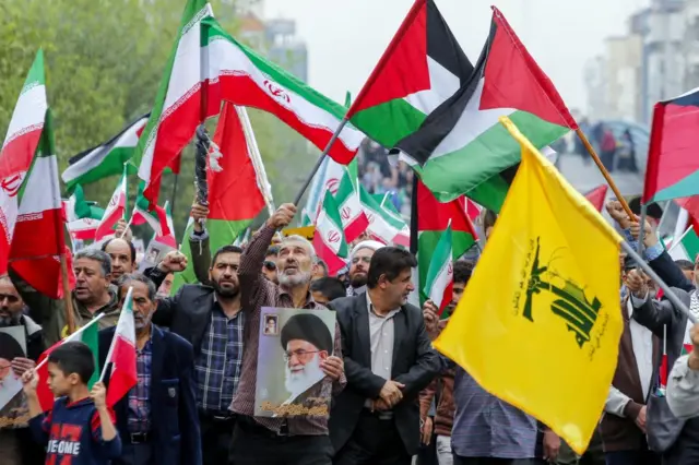 митинг в Иране