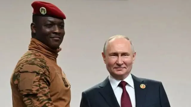 Capt Ibrahim Traore na Rais Putin