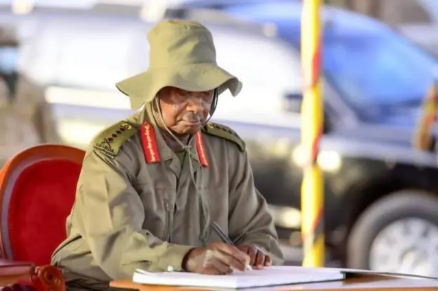 Rais Yoweri Museveni alisema majeshi ya Uganda yalifanya mashambulizi dhidi ya wanamgambo wa ADF