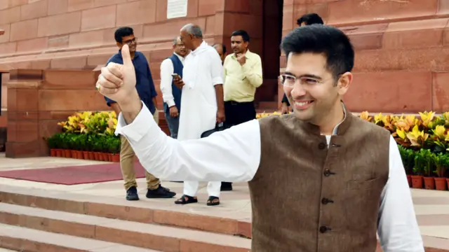 आम आदमी पार्टी के राज्यसभा सांसद राघव चड्ढा