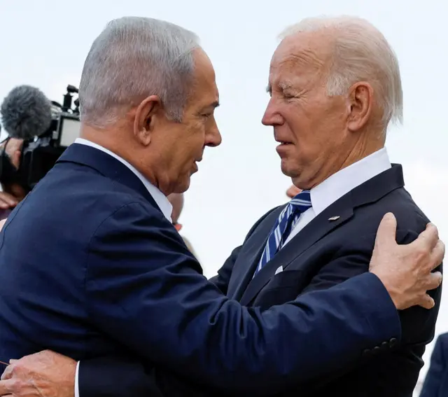 जो बाइडन का इसराइल दौरा