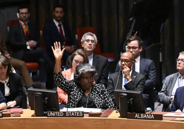 ممثلة الولايات المتحدة لدى الأمم المتحدة، السفيرة ليندا توماس غرينفيلد