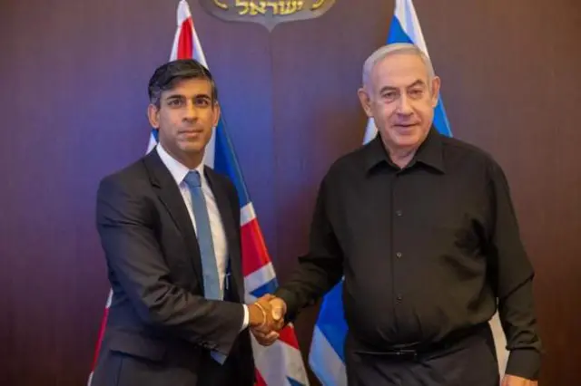 Sunak ve Netanyahu