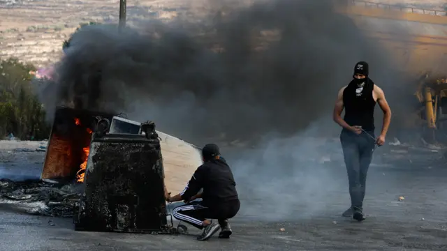 الاشتباكات في الضفة