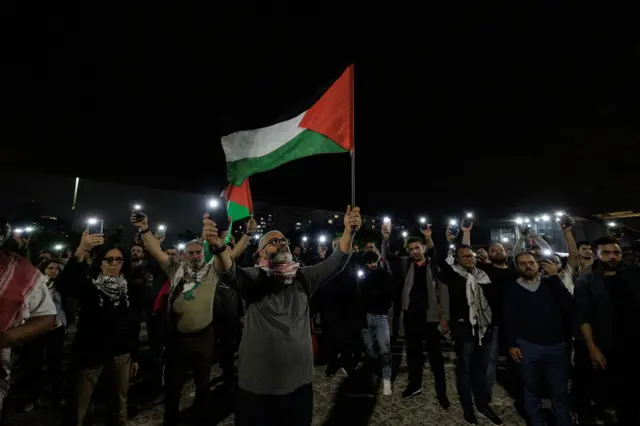 متظاهرون في البرازيل