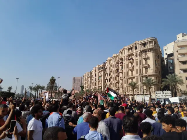 مظاهرة في القاهرة