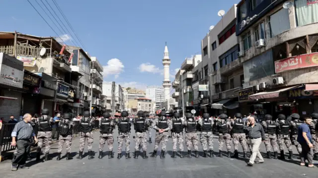 مظاهرة في عمّان