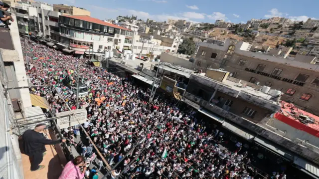 مظاهرة في عمّان