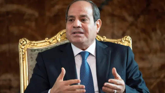 الرئيس المصري عبد الفتاح السيسي