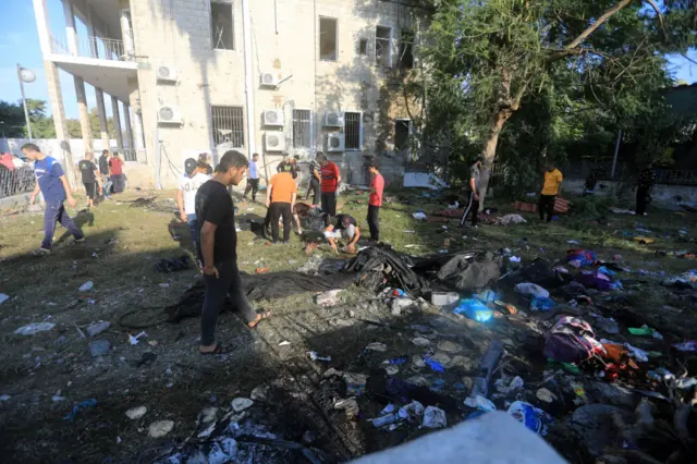 إسرائيل قصفت مدارس تابعة للأنروا في غزة