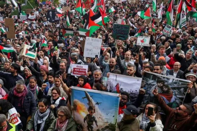 د فلسطين په ملاتړ لاريون