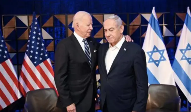 Biden Netanhayu ile görüştü