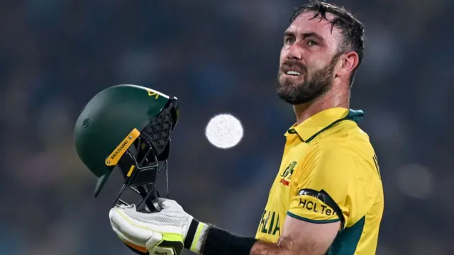 ऑस्ट्रेलियाई खिलाड़ी ग्लेन मैक्सवैल