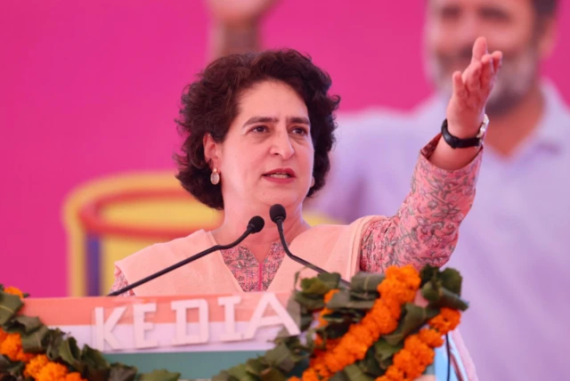 ग़ज़ा पर यूएन की वोटिंग से भारत के परहेज पर प्रियंका गांधी ने क्या कहा