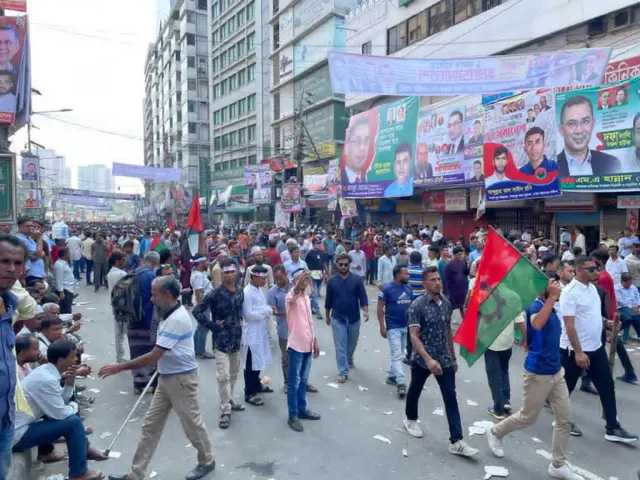 বিএনপির মিছিল