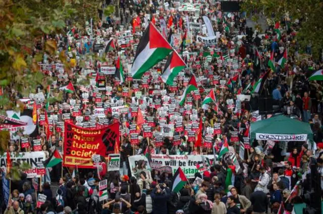 د فلسطين په ملاتړ لاريون