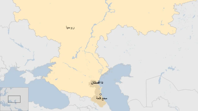خارطة داغستان
