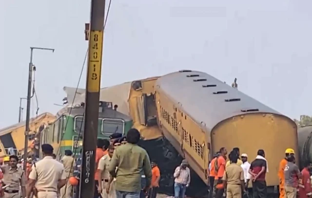 आंध्र प्रदेश ट्रेन हादसा
