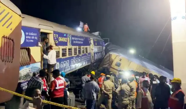 आंध्र प्रदेश ट्रेन हादसा