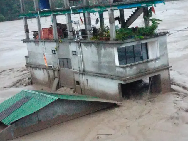 सिक्किम में बाढ़