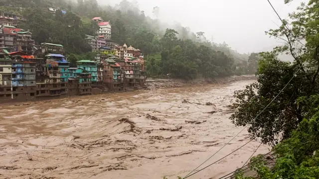 सिक्किम में बाढ़