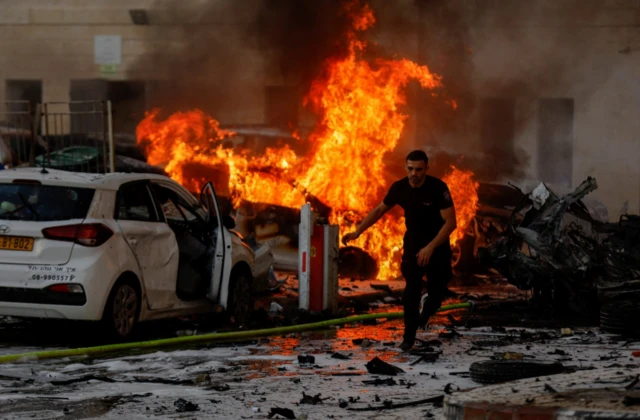 इसराइल पर हमास का बड़ा हमला