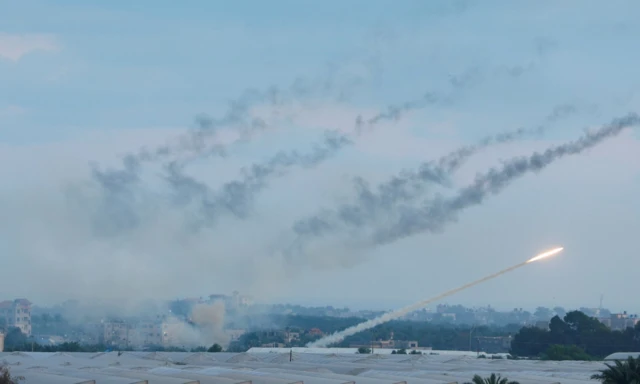 इसराइल पर हमास का बड़ा हमला