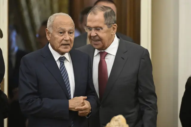 Лавров и Абдуль Гейт