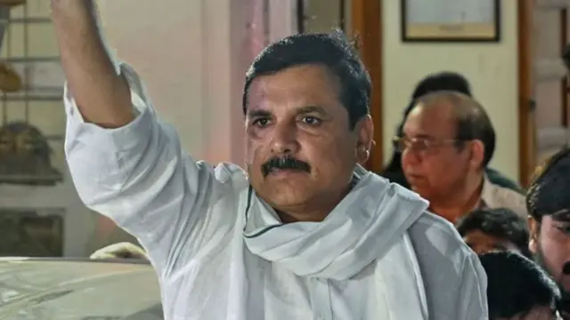 संजय सिंह को चार अक्टूबर को ईडी ने गिरफ़्तार किया गया था.