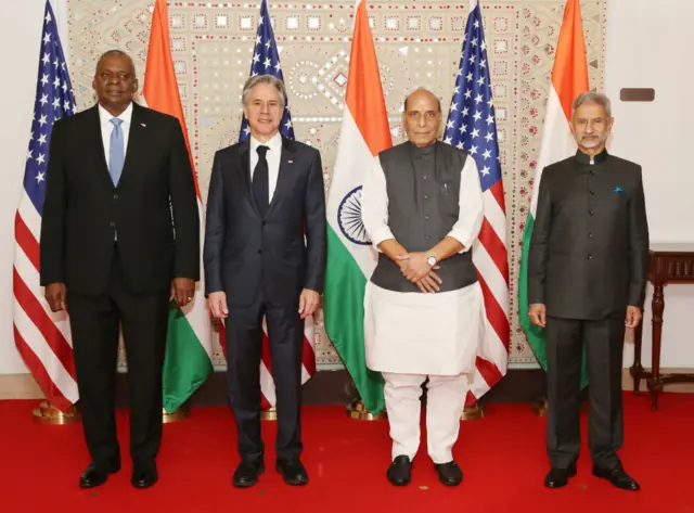 بلينكن ونظيره الهندي