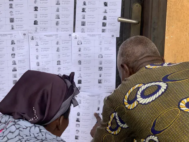 Electorate for polling unit