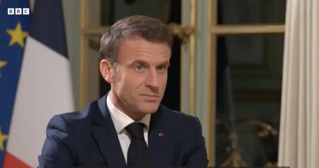 Fransa Cumhurbaşkanı Macron
