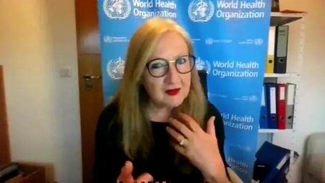 الدكتورة مارغريت هاريس المتحدثة باسم منظمة الصحة العالمية