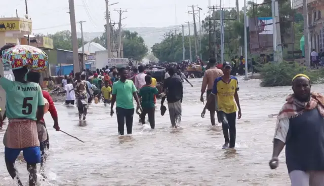 Webiga shabeelle oo ku fatahay Baladweyne