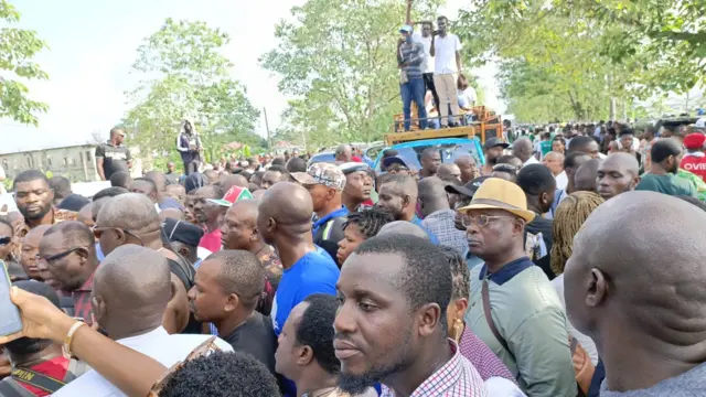 Protest rock Bayelsa state
