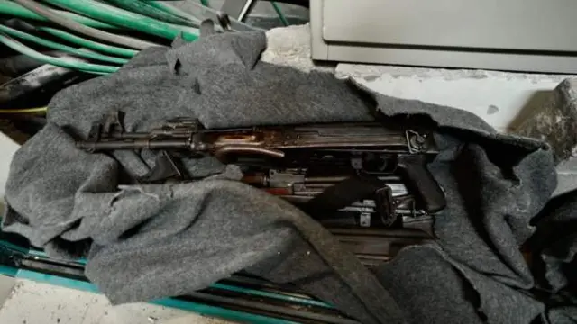 İsrail'in, El Şifa Hastanesi'nde Hamas'ın sakladığını söylediği mühimmat