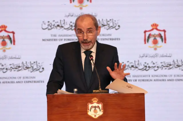 وزير الخارجية الأردني أيمن الصفدي