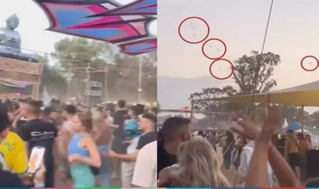 Diyaaradah dagaalka Israa'iil oo kusoo wajahan xafladda