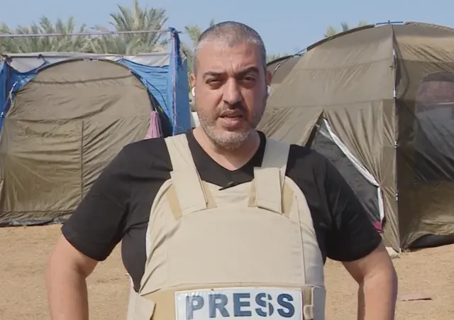 BBC'nin Gazze Şeridi'ndeki muhabiri Rushdi Abualouf